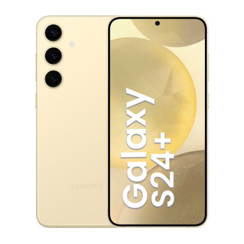 SAMSUNG Galaxy S24+, AI Phone, 512GB Storage, Amber Yellow, 12GB RAM, Android Smartphone, 50MP Camera, Bigger Display, Faster RAM, Long Battery Life, 1 Yr Manufacturer Warranty (UAE Version)