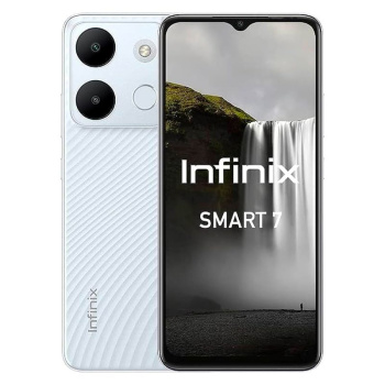 Infinix Smart 7 64GB 4G Smartphone-White