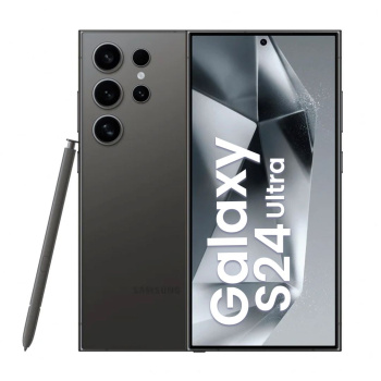 SAMSUNG Galaxy S24 Ultra, AI Phone, 256GB Storage, Titanium Black, 12GB RAM, Android Smartphone, 200MP Camera, S Pen, Long Battery Life, 1 Yr Manufacturer Warranty (UAE Version)