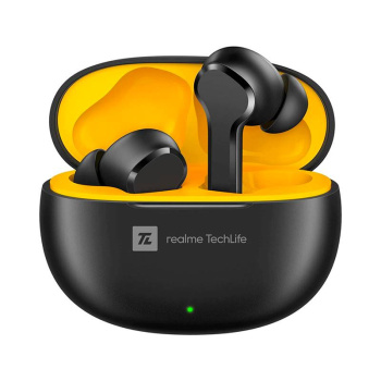 realme TechLife Buds T100 Bluetooth Truly Wireless in Ear Earbuds with mic, AI ENC for Calls, Google Fast Pair, 28 Hours Total Playback with Fast Charging and Low Latency Gaming Mode