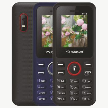 Fonecom F13 Dual Sim Feature Phone Black