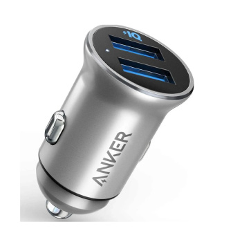 Anker PowerDrive 2 Alloy Silver