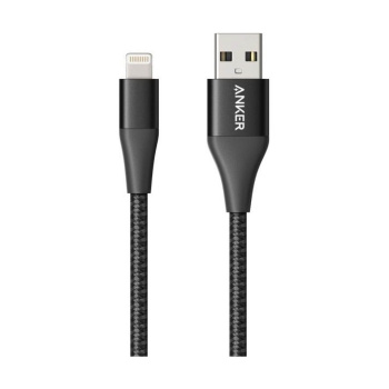 Anker Powerline+ II with lightning connector 3ft  Black