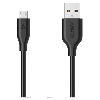 Anker Powerline Micro USB (6ft) Black 