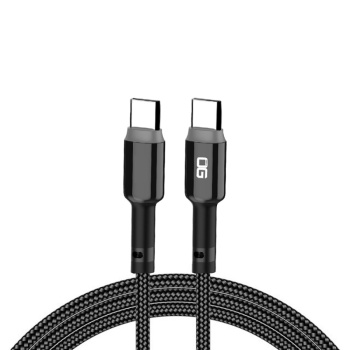 Triple OG USB C Cable, Nylon-Braided USB-C to USB-C Cable (C to C) Compatible for iPad mini 6 2018 iPad Pro 12.9"/11", New MacBook, Galaxy S22+, S22Ultra, Huawei P30 P20, Xiaomi 11Ultra, etc